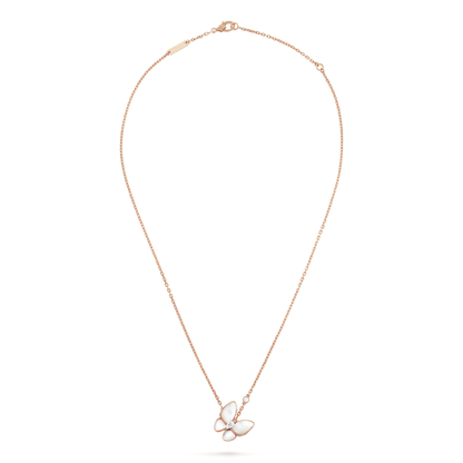 [Stars Jewelry]BUTTERFLY MOP DIAMOND NECKLACE