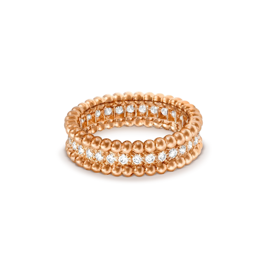 [Stars Jewelry]PERLEE DIAMOND ROSE GOLD RING