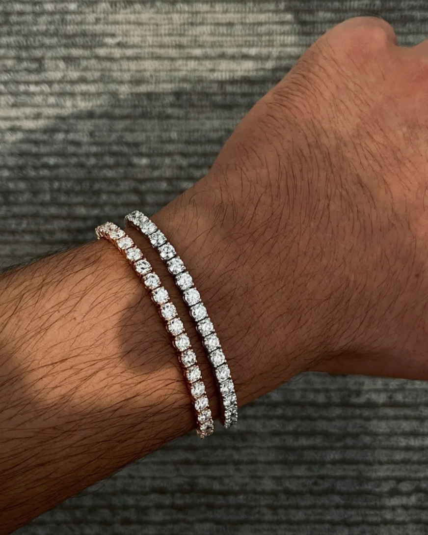 [Stars Jewelry]  CLASSIC BASEBALL BRACELAT, 52 DIAMOND