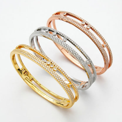 [Stars Jewelry]Move Romane pavé bangle