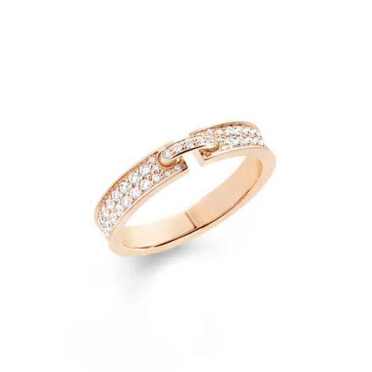 [Stars Jewelry]ALLIANCE LIENS VIDENCE PAVED DIAMOND 4MM RING