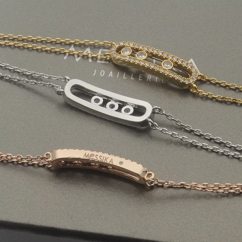 [Stars Jewelry] Move Classique pavé bracelet