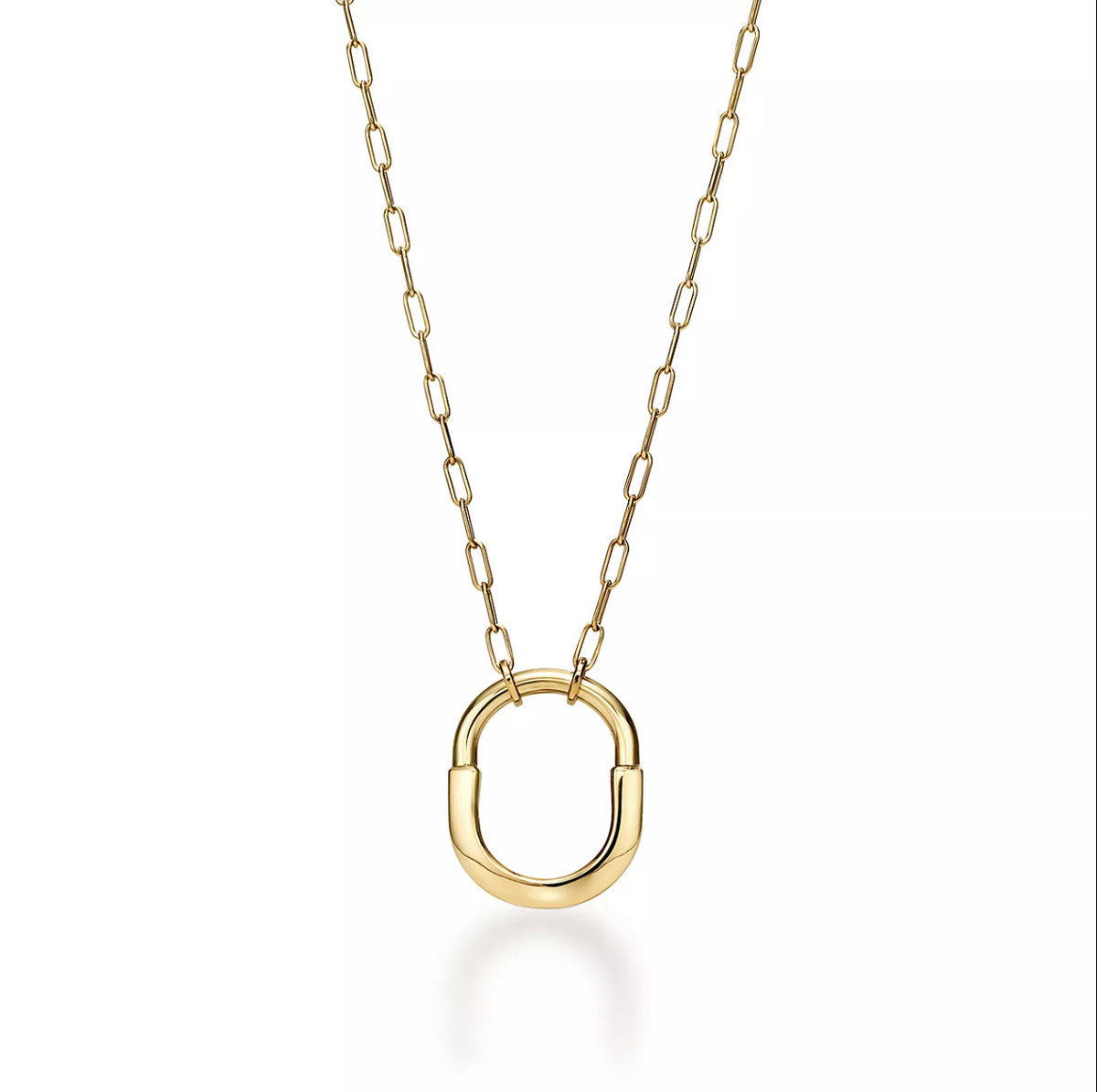 [Stellar jewels]LOCK NECKLACE GOLD