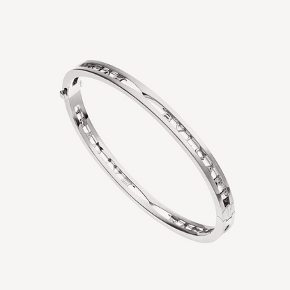 [Stars Jewelry]ZERO 1 SPIRAL LOGO SILVER BRACELET
