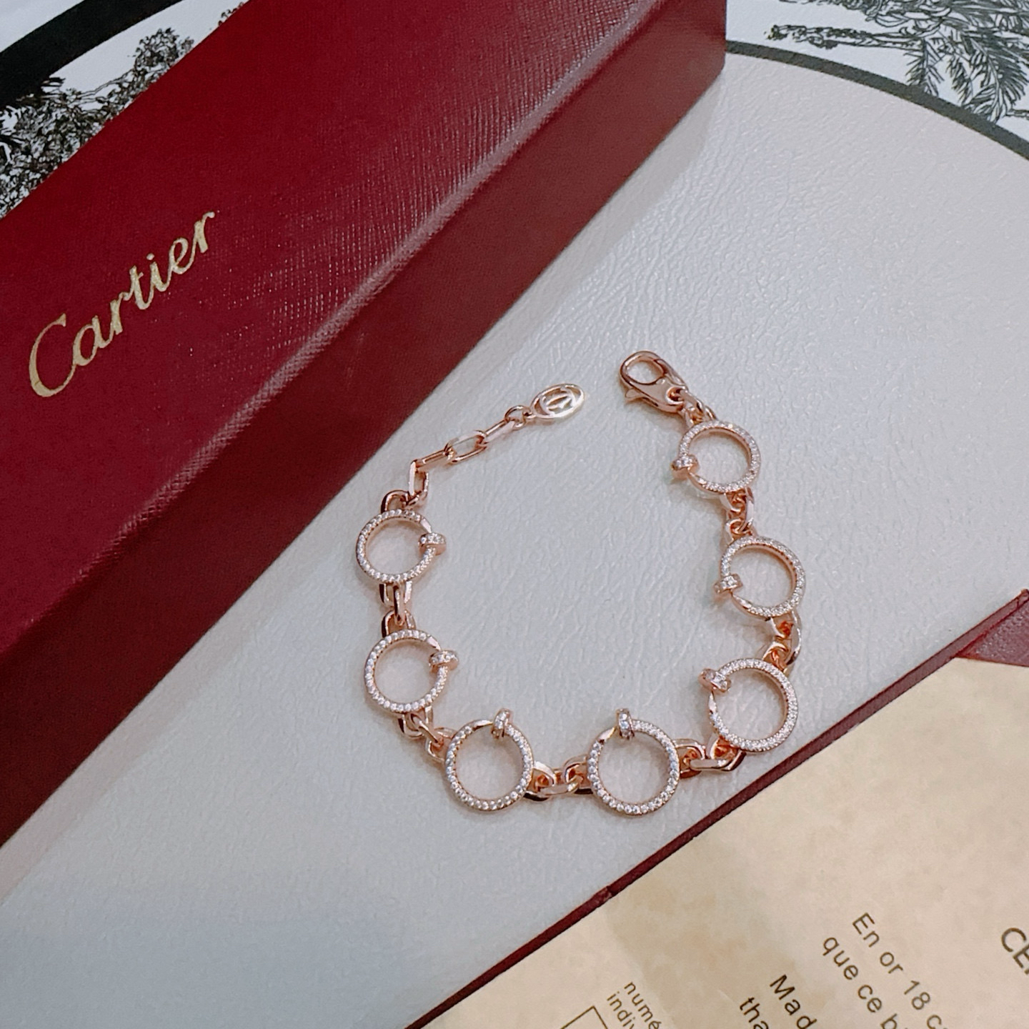 [Stars Jewelry Jewelry] LOVE&JUSTE BRACELET DIAMONDS