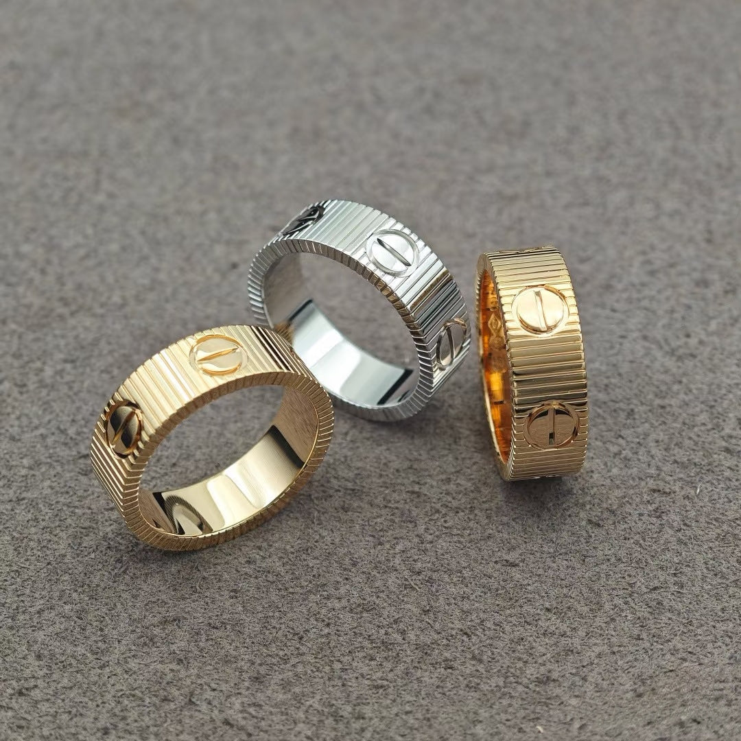 [Stars Jewelry]LOVE 6.5MM RING