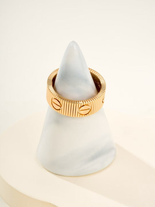 [Stars Jewelry]LOVE 6.5MM RING