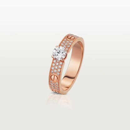 [Stars Jewelry]Starry Sky Diamond Ring