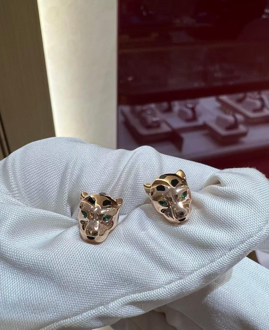 [Stars Jewelry]CHRRTAH-PRINT STUD EARRINGS, THREE COLORS
