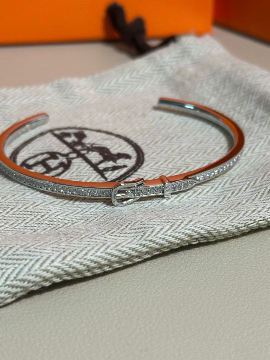 [Stars Jewelry]DIAMOND-ENCRUSTED BRACELET THREE COLORS