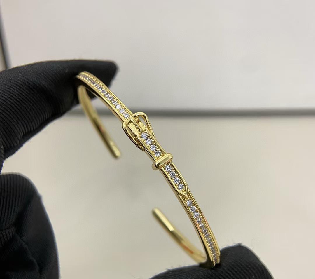 [Stars Jewelry]DIAMOND-ENCRUSTED BRACELET THREE COLORS