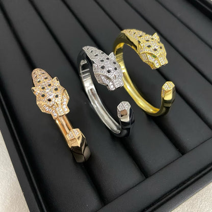 [Stars  Jewelry]DIAMOND MACHINE LEOPARD BRACELET