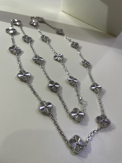 [Stars Jewelry]CLOVER 20 MOTIFS SILVER LASER