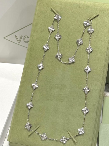 [Stars Jewelry]CLOVER 20 MOTIFS SILVER LASER
