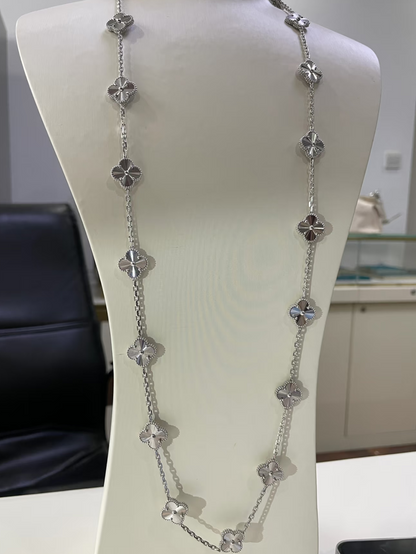 [Stars Jewelry]CLOVER 20 MOTIFS SILVER LASER