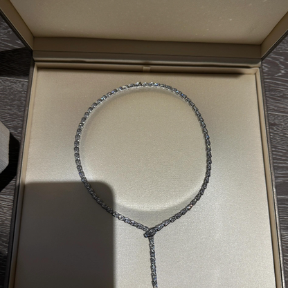 [Stars Jewelry]NEW！SERPENT DIAMOND NECKLACE