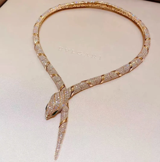 [Stars Jewelry]HAUTE COUTURE GOLD SERPENTI NECKLACE