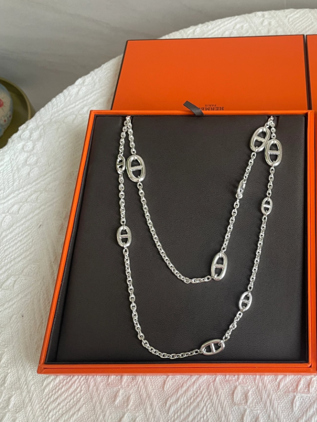 [Stars Jewelry]Classic Silver Sweater Chain