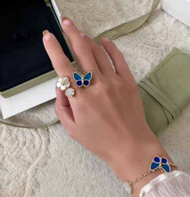 [Stars Jewelry]2026 NEW TWIN BUTTERFLY LUCKY RING