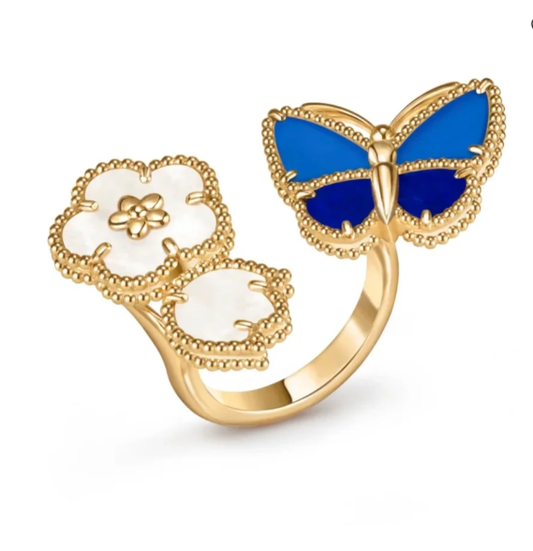 [Stars Jewelry]2026 NEW TWIN BUTTERFLY LUCKY RING