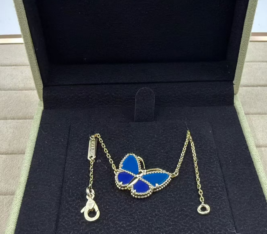 [Stars Jewelry]2026 NEW BUTTERFLY BLUE   NECKLACE