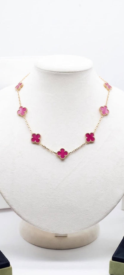 [Stars Jewelry] 26 NEW PINK BUBBLE ENAMEL SET