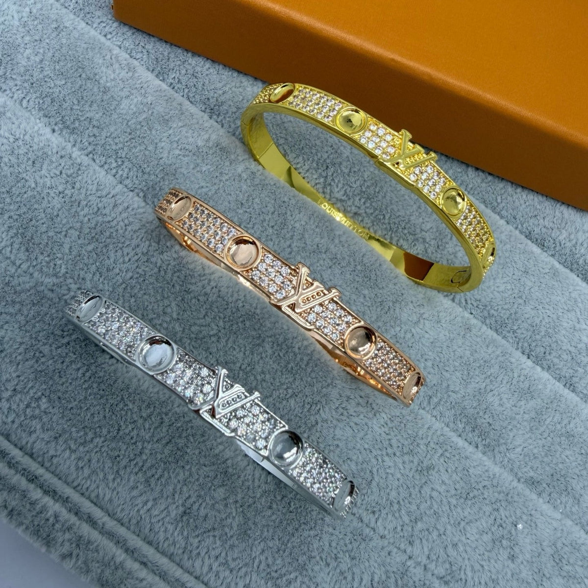 [Stars Jewelry]PAVE DIAMOND BANGLE