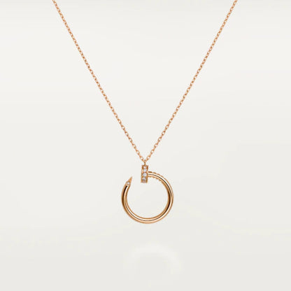 [Stars Jewelry]JUSTE NECKLACE PINK GOLD