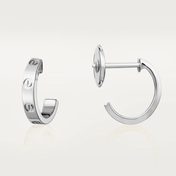 [Stars Jewelry]LOVE EARRINGS 2.65MM SILVER
