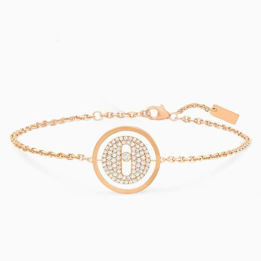 [Stars Jewelry]LUCKY MOVE DIAMOND PAVED BRACELET