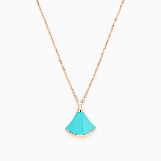 [Stars Jewelry]DREAM NECKLACE TURQUOISE PINK GOLD