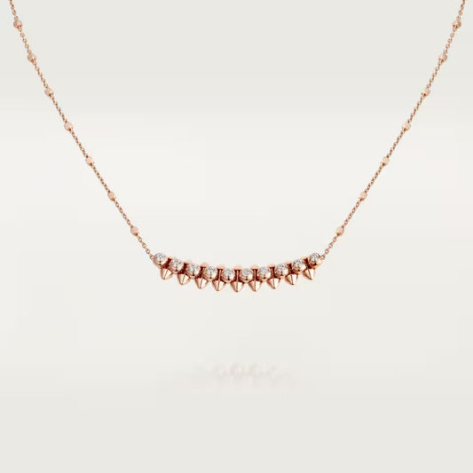 [Stars Jewelry]CLASH  MEDIUM DIAMOND NECKLACE