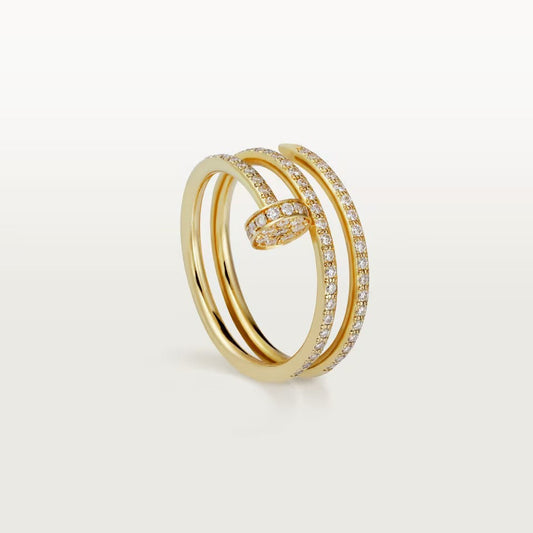 [Stars Jewelry]JUSTE RING 4.8MM FULL DIAMOND