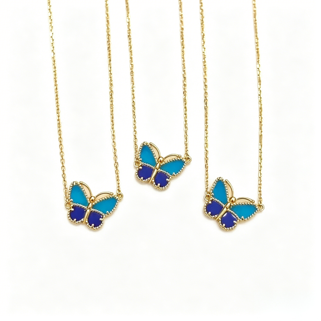 [Stars Jewelry] 2026 NEW LUCKY BUTTERFLY 1 MOTIFS NECKLACE
