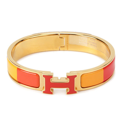 [Stars Jewelry]H BRACELET ORANGE RAINBOW CERAMIC