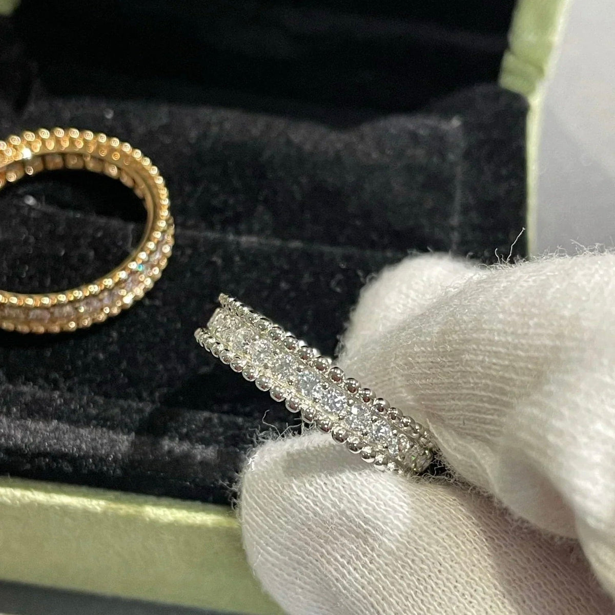 [Stars Jewelry]PERLEE DIAMOND ROSE GOLD RING