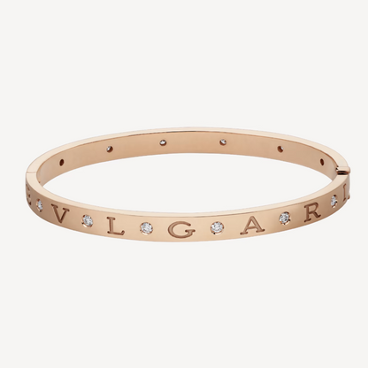[Stars Jewelry]ZERO 1 PINK GOLD 12 DIAMONDS BRACELET