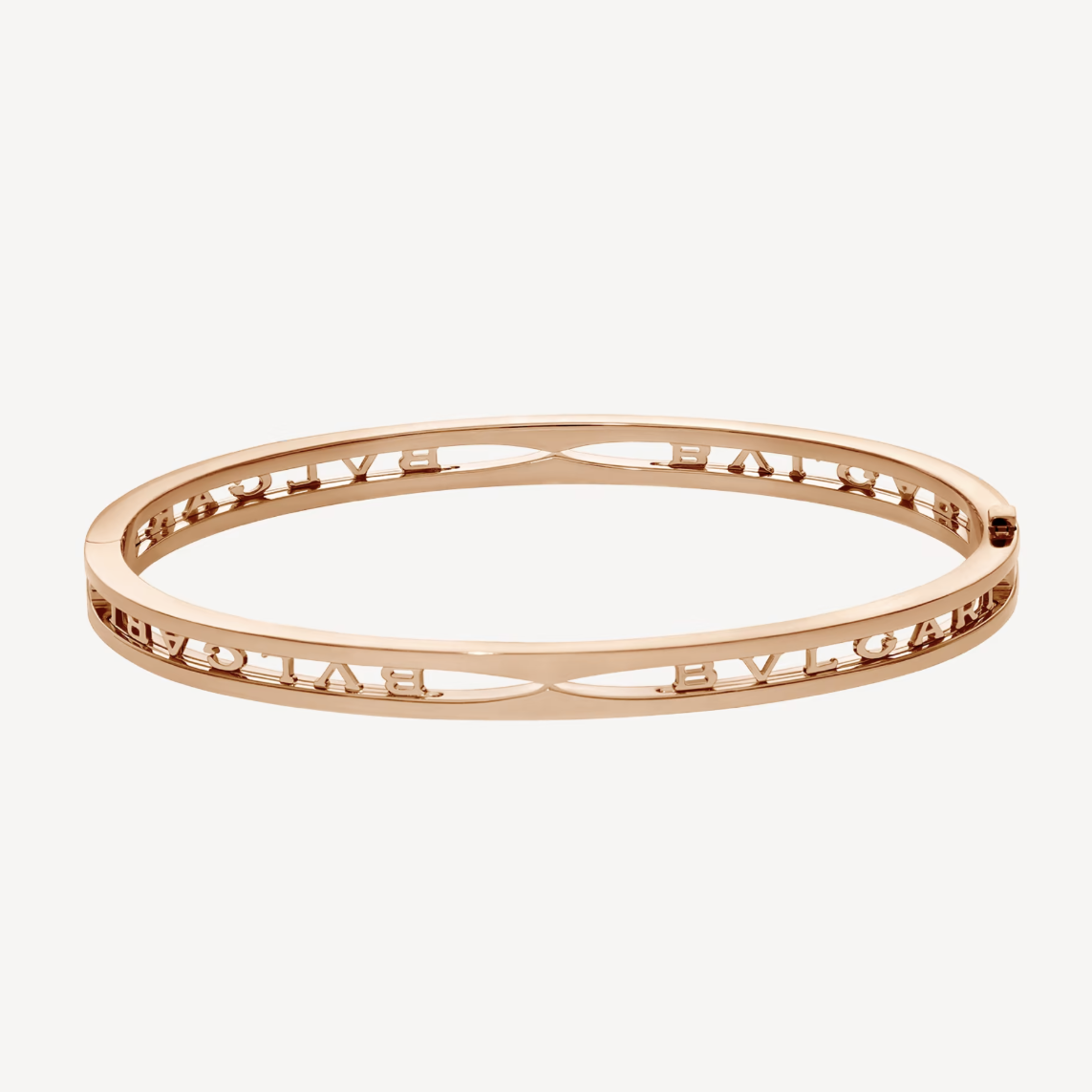 [Stars Jewelry]ZERO 1 SPIRAL LOGO PINK GOLD BRACELET