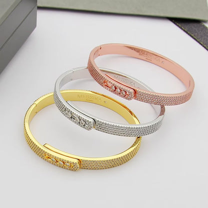 [Stars Jewelry]Move Noa Full Pavé Diamond Bangle Bracelet