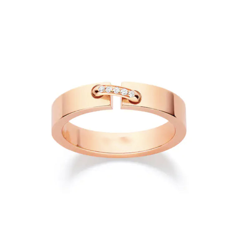 [Stars Jewelry]ALLIANCE LIENS VIDENCE DIAMOND 4MM RING