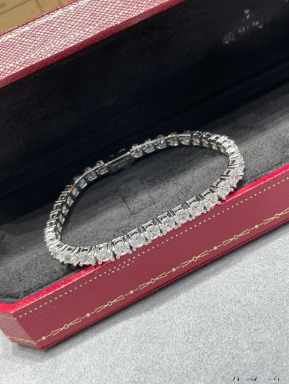[Stars Jewelry]TENNIS BRACELET WITH FULL DIAMOND SETTING
