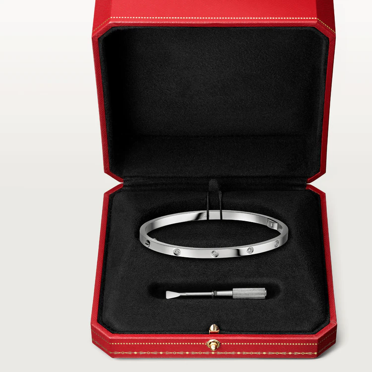 [Stars Jewelry]LOVE BRACELET 3.65MM 10 DIAMONDS