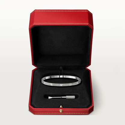 [Stars Jewelry]LOVE BRACELET 3.65MM DIAMOND-PAVED