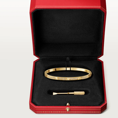 [Stars Jewelry]LOVE BRACELET 3.65MM DIAMOND-PAVED