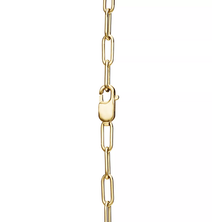 [Stellar jewels]LOCK NECKLACE GOLD