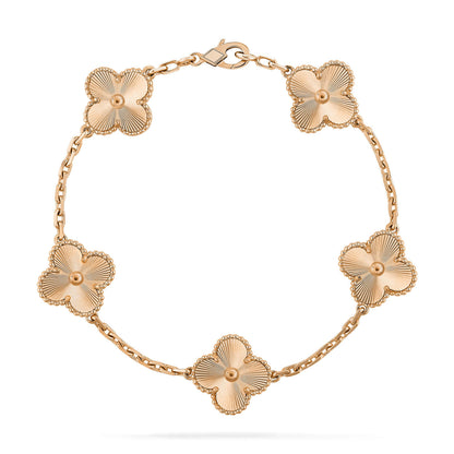 [Stars Jewelry] CLOVER 5 MOTIF LASER BRACELET COLLECTION