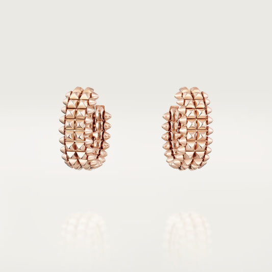 [Stars Jewelry]CLASH 9.2MM DOUBLE ROW EARRINGS
