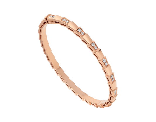 [Stars Jewelry]SERPENTI SMALL BRACELET PINK GOLD DIAMOND