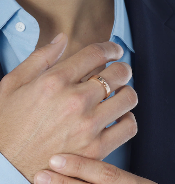 [Stars Jewelry]ALLIANCE LIENS VIDENCE 4MM RING