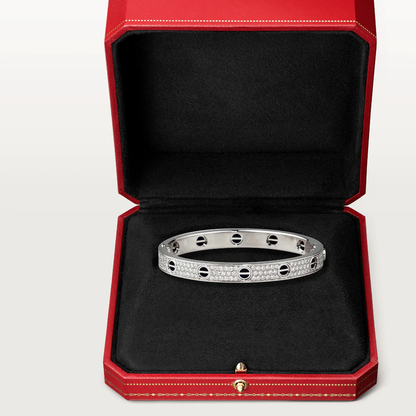 [Stars Jewelry]LOVE BRACELET 6.1MM DIAMOND-PAVED CERAMIC